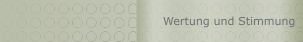 Wertung und Stimmung